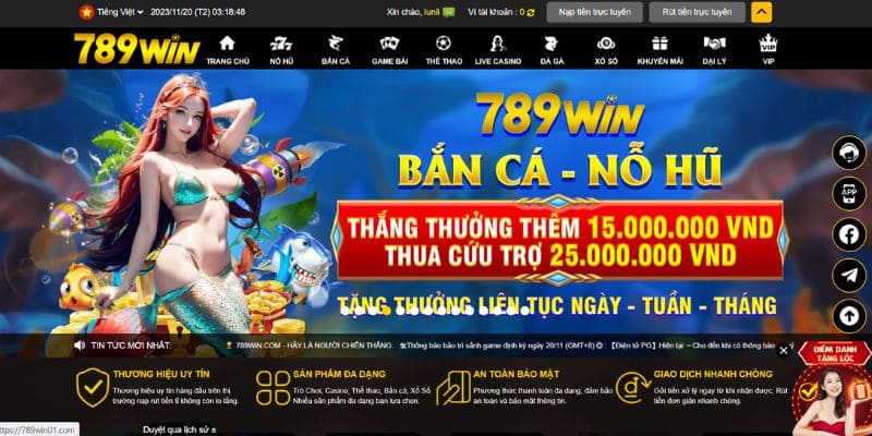 789Win Khám Phá Thế Giới Giải Trí Trực Tuyến Đa Dạng & Hấp Dẫn